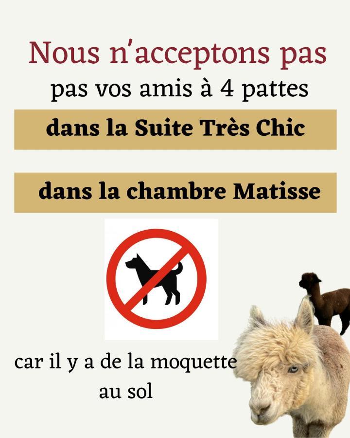 The Alpaca B&B Chalais  Exterior foto